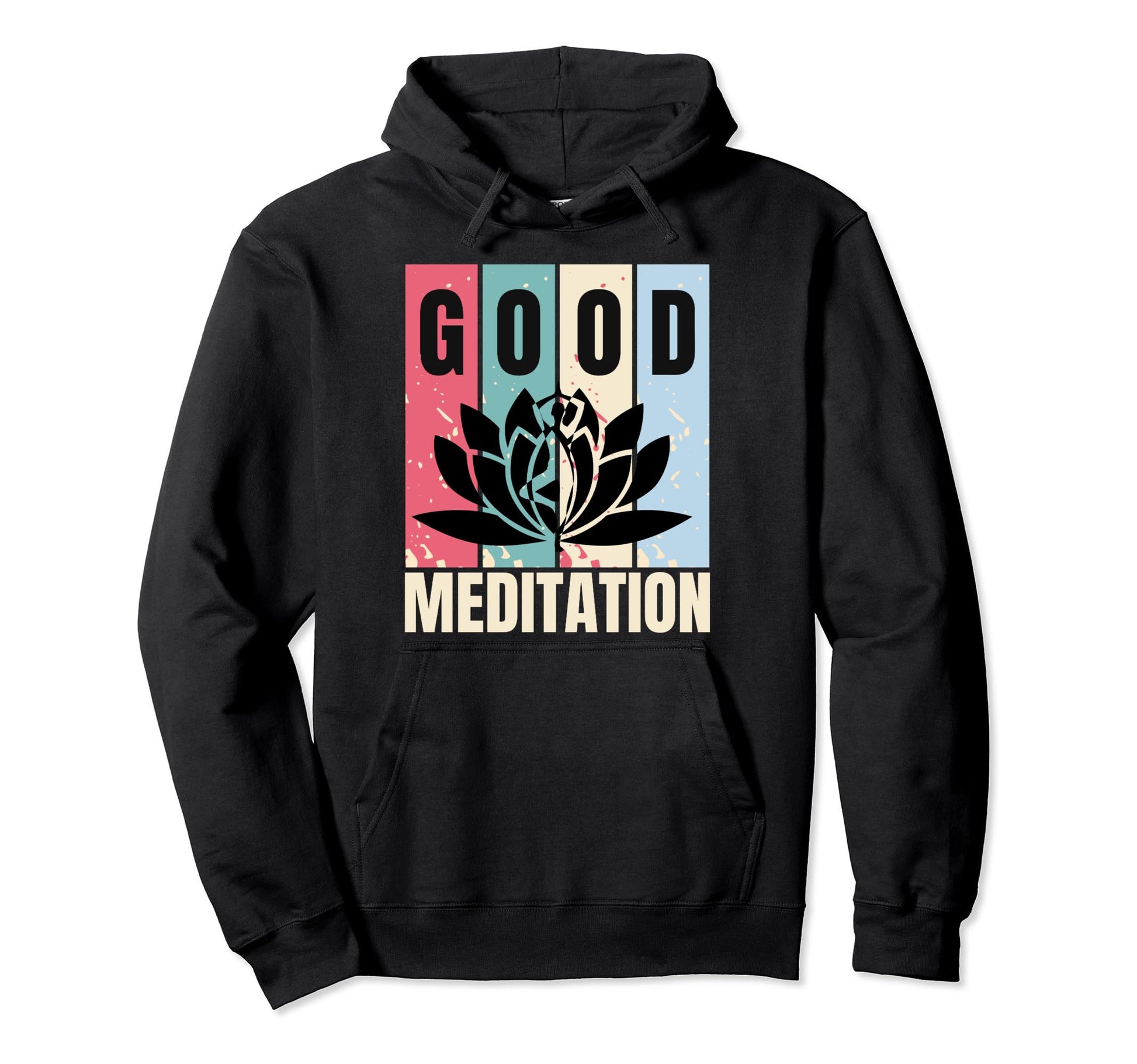 Lotus Flower Yoga Vrikshasan Hoodie - Minimalist Print Men Women - T-Shirt, Sweatshirt, Hoodie
