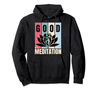 Lotus Flower Yoga Vrikshasan Hoodie - Minimalist Print Men Women - T-Shirt, Sweatshirt, Hoodie