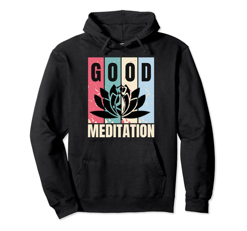 Lotus Flower Yoga Vrikshasan Hoodie - Minimalist Print Men Women - T-Shirt, Sweatshirt, Hoodie