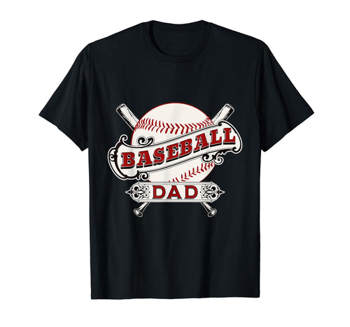 Baseball Dad Game Day Son Supporter Fan T-Shirt - Trendy Graphic Unisex - T-Shirt, Sweatshirt, Hoodie
