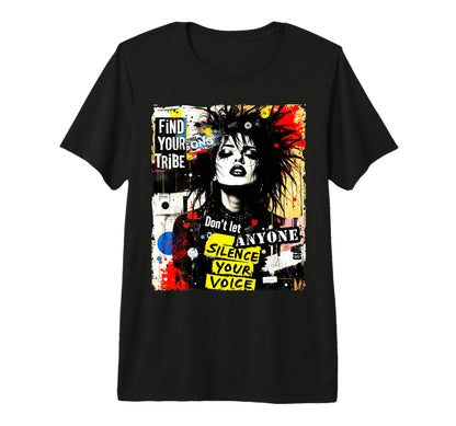 Punk Graffiti 90S Urban Grunge Art T-Shirt - Unique Graphic Unisex - T-Shirt, Sweatshirt, Hoodie