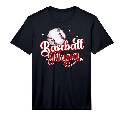 Mens Baseball Nana Baseball Player Nana T-Shirt - Unique Graphic Unisex - T-Shirt, Sweatshirt, Hoodie