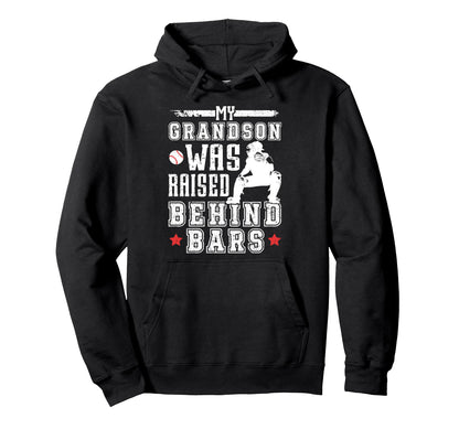 Baseball Catcher Grandpa Funny Hoodie - Casual Everyday Wear Men Women - T-Shirt, Sweatshirt, Hoodie