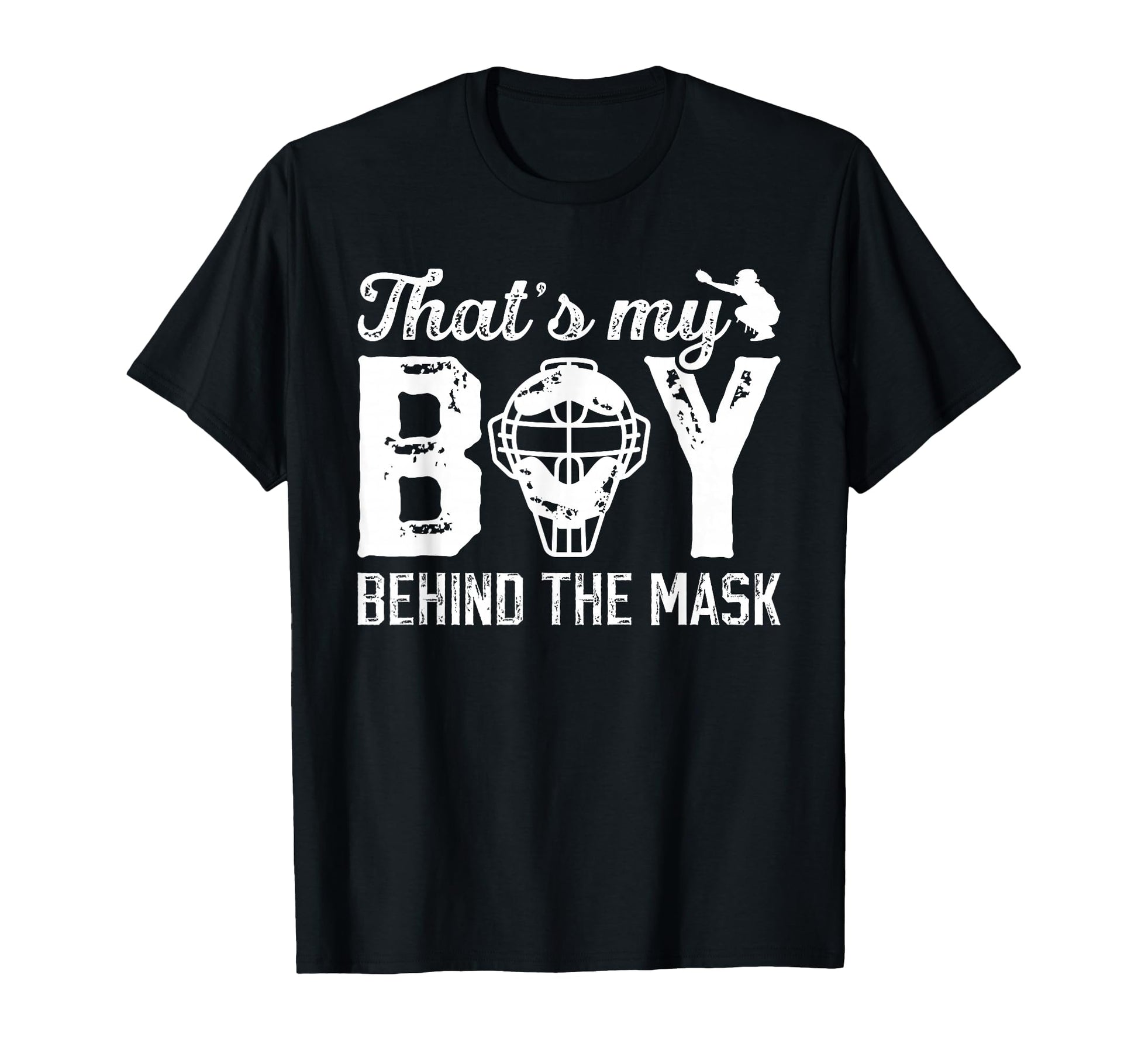 Thats My Baseball Catcher Dad T-Shirt - Minimalist Print Men Women - T-Shirt, Sweatshirt, Hoodie