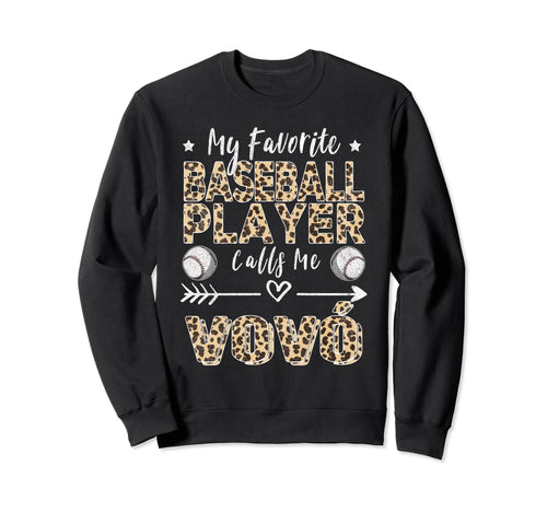 My Favorite Baseball Player Sweatshirt - Casual Everyday Wear for Adults - T-Shirt, Sweatshirt, Hoodie