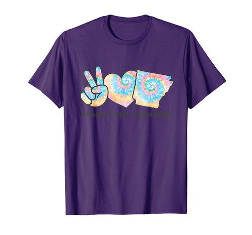 Tie Dye Arkansas Hippie Gift Co Sweatshirt - Trendy Graphic Unisex - T-Shirt, Sweatshirt, Hoodie