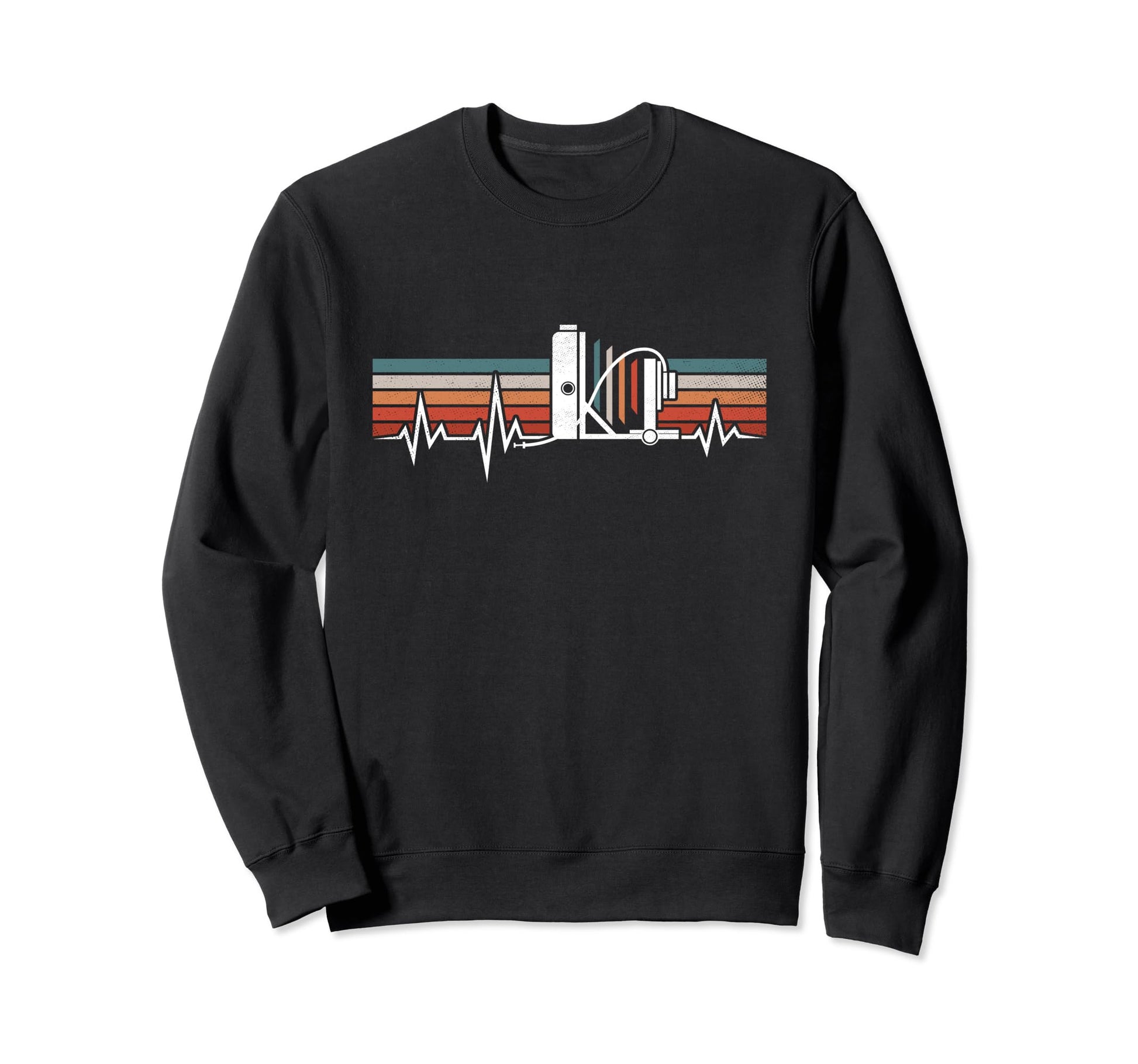 Large Format Field Camera Heartbeat Film Sweatshirt - Graphic Print Unisex - T-Shirt, Sweatshirt, Hoodie