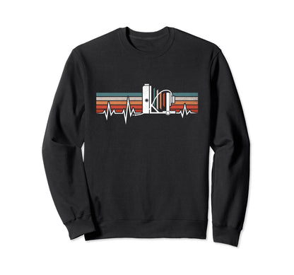 Large Format Field Camera Heartbeat Film Sweatshirt - Graphic Print Unisex - T-Shirt, Sweatshirt, Hoodie