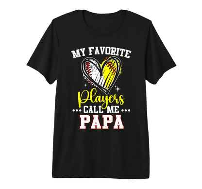 My Favorite Baseball Softball T-Shirt - Aesthetic Graphic for Adults - T-Shirt, Sweatshirt, Hoodie