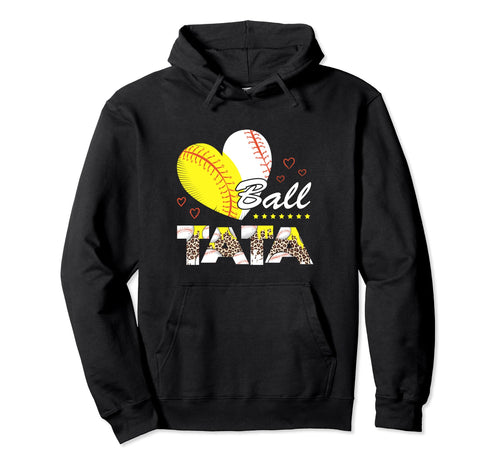Tata Both Baseball Softball Mothers Day Hoodie - Trendy Graphic Men Women - T-Shirt, Sweatshirt, Hoodie