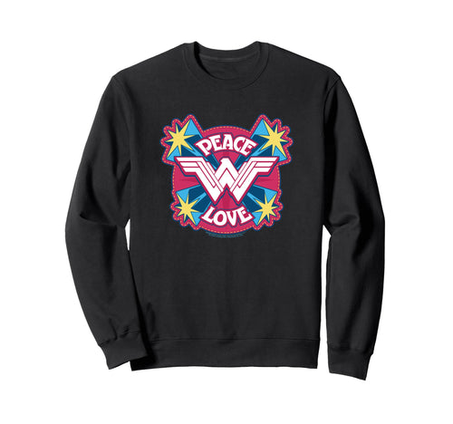 Wonder Movie Peace Love Sweatshirt - Fun Novelty Design Unisex - T-Shirt, Sweatshirt, Hoodie