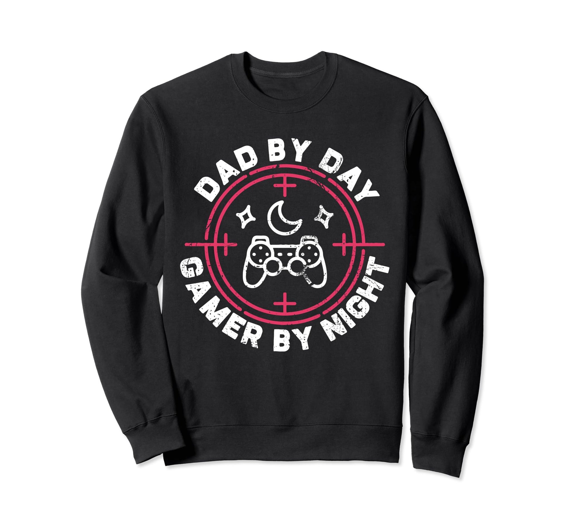 Dad Day Gamer Night Video Games Sweatshirt - Aesthetic Graphic for Adults - T-Shirt, Sweatshirt, Hoodie