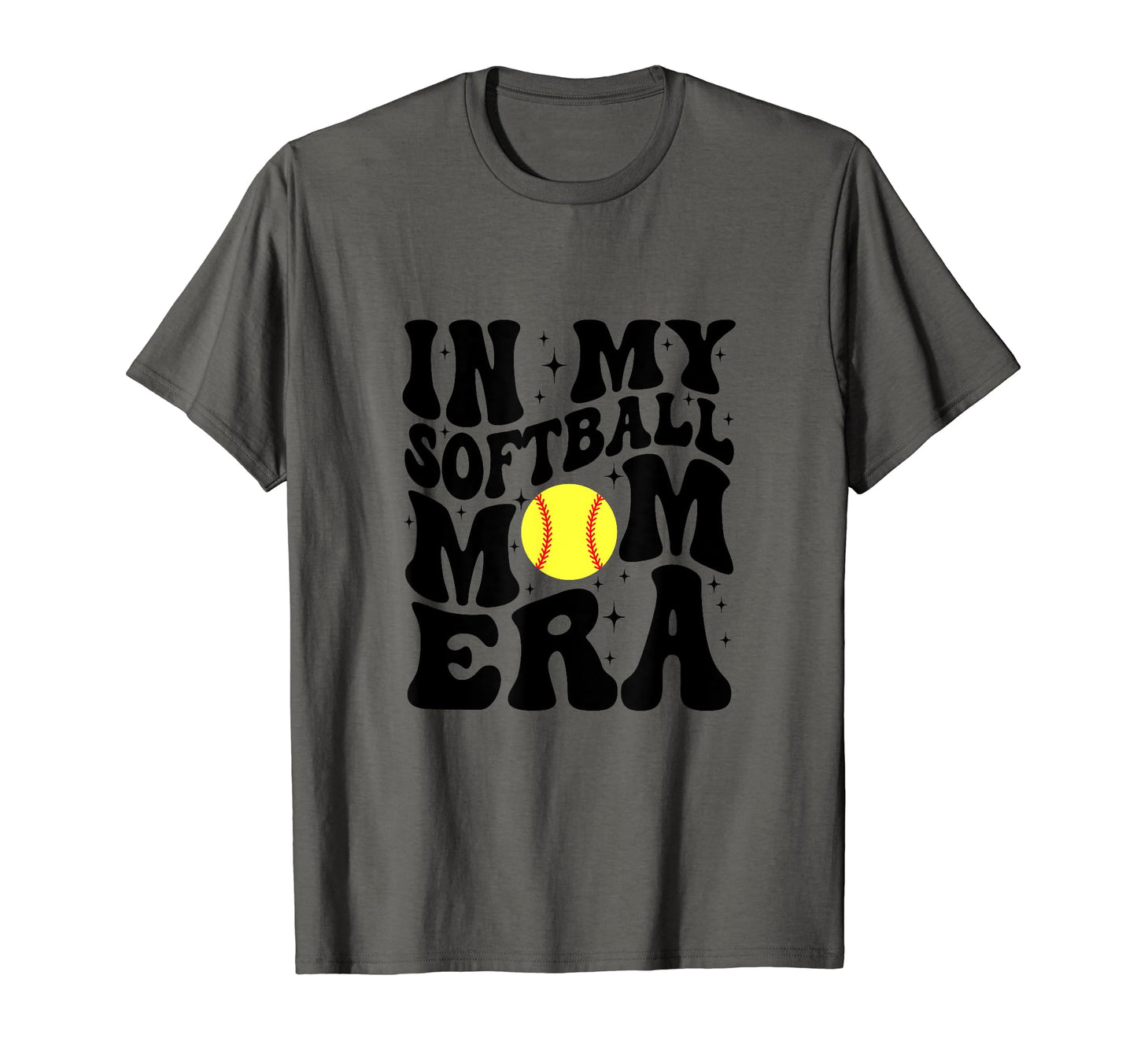 My Softball Mom Era Funny Game Day T-Shirt - Custom Art Print Men Women - T-Shirt, Sweatshirt, Hoodie