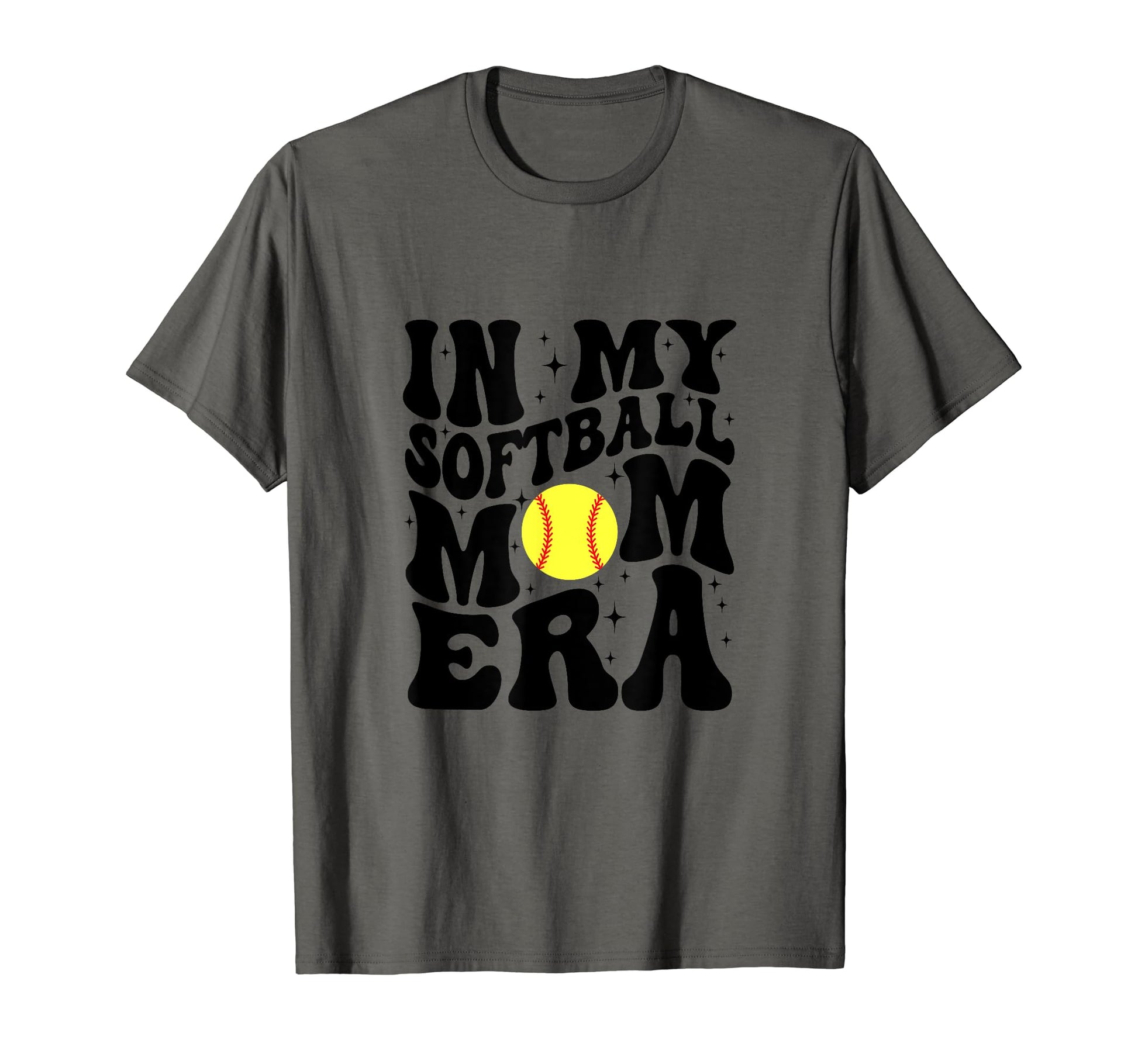 My Softball Mom Era Funny Game Day T-Shirt - Custom Art Print Men Women - T-Shirt, Sweatshirt, Hoodie