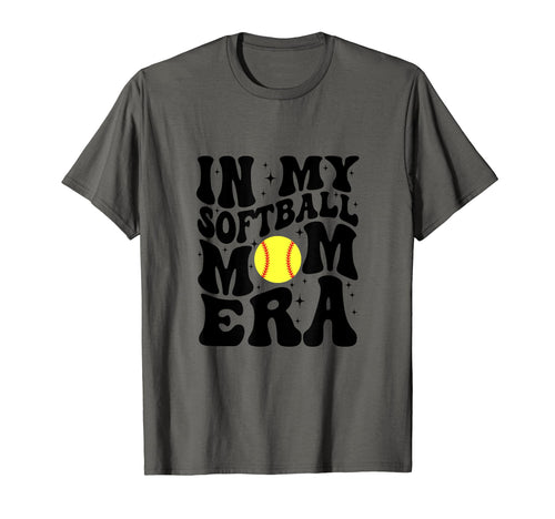 My Softball Mom Era Funny Game Day T-Shirt - Custom Art Print Men Women - T-Shirt, Sweatshirt, Hoodie