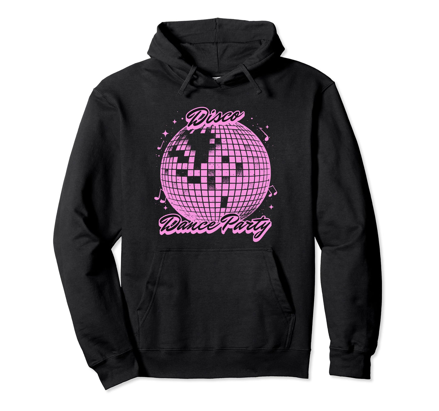 Disco Ball Dance Party 70S Music Hoodie - Casual Everyday Wear Unisex - T-Shirt, Sweatshirt, Hoodie