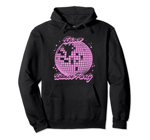 Disco Ball Dance Party 70S Music Hoodie - Casual Everyday Wear Unisex - T-Shirt, Sweatshirt, Hoodie