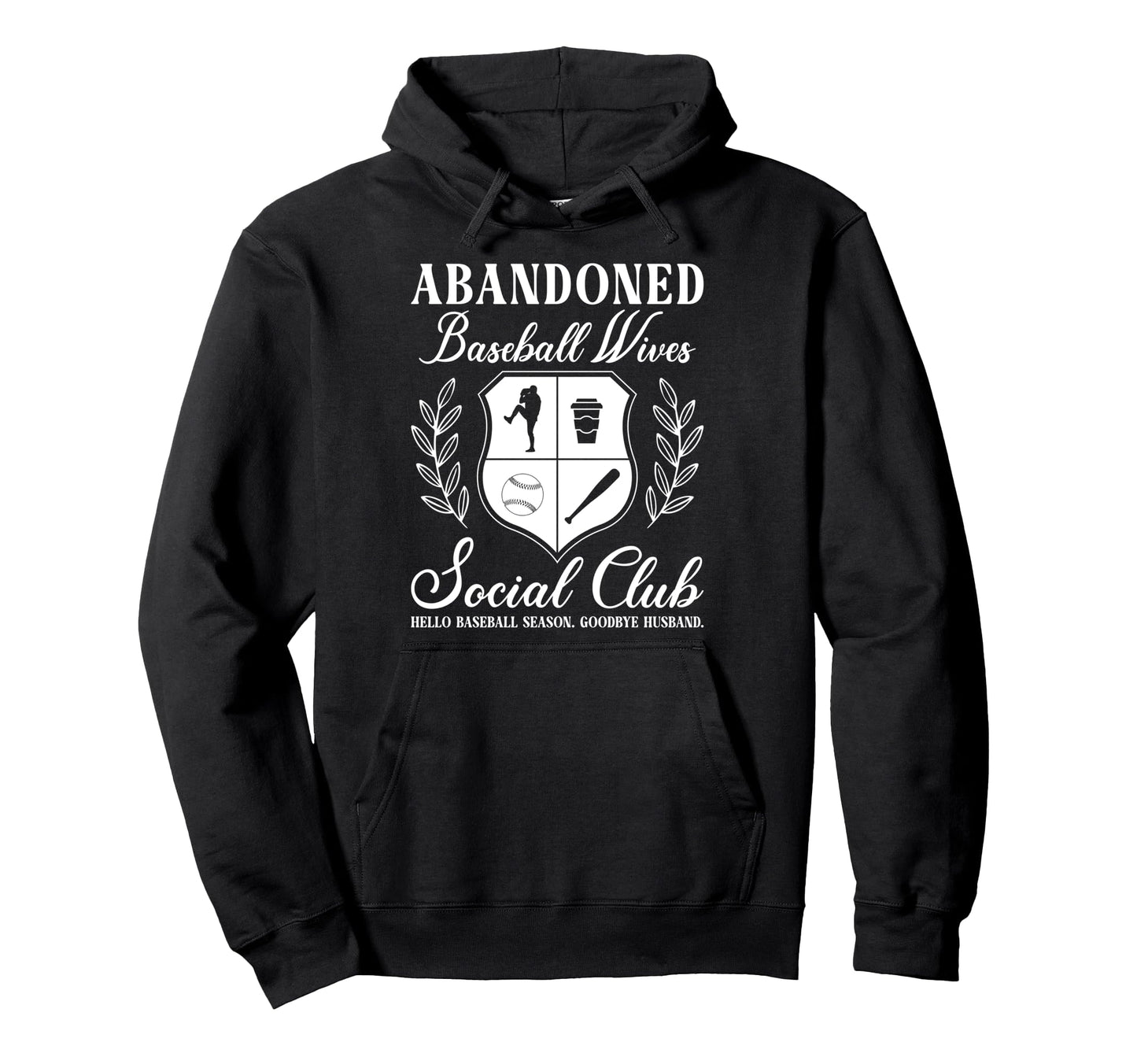 Baseball Wives Social Club Wife Hoodie - Aesthetic Graphic Men Women - T-Shirt, Sweatshirt, Hoodie