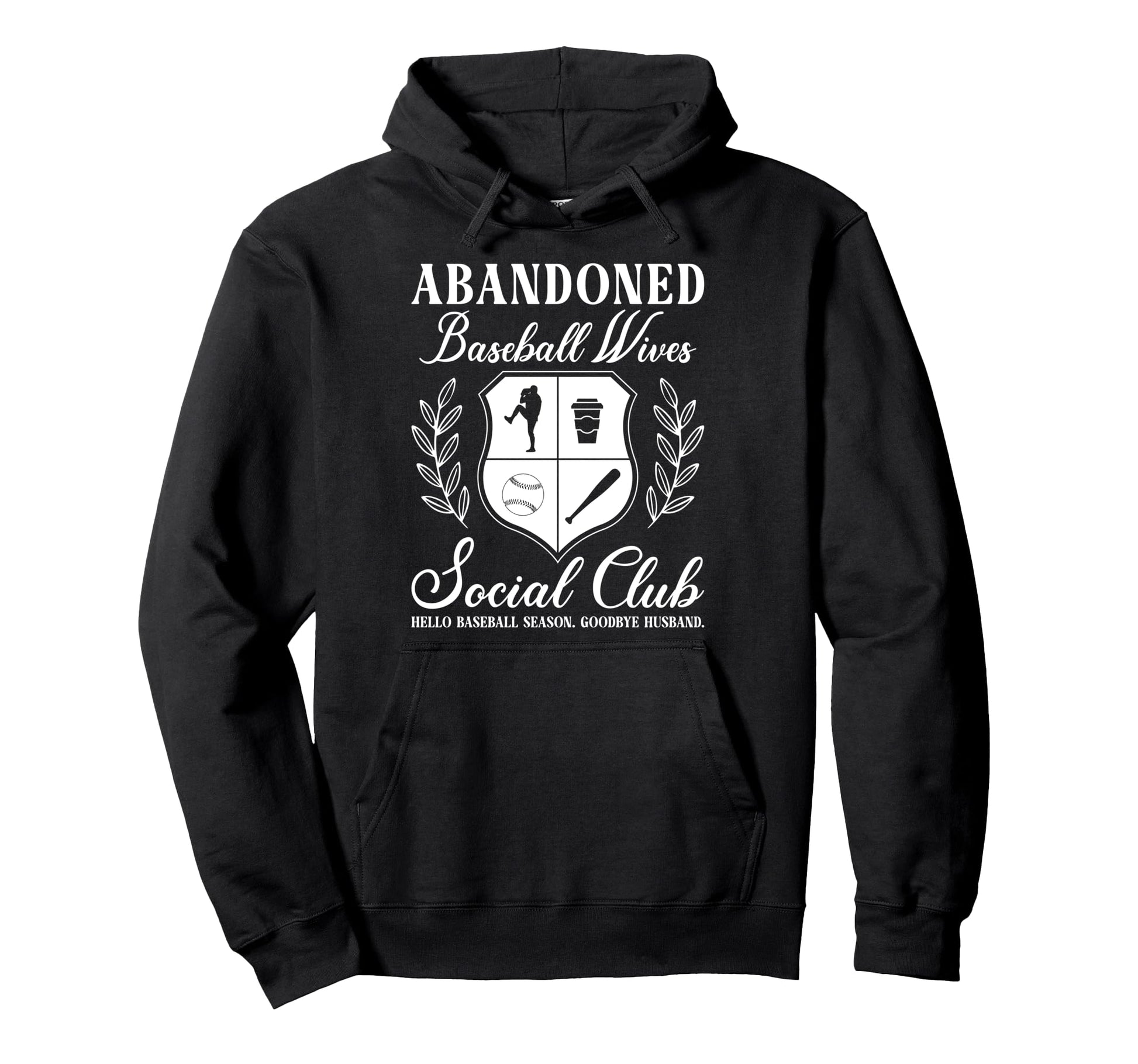Baseball Wives Social Club Wife Hoodie - Aesthetic Graphic Men Women - T-Shirt, Sweatshirt, Hoodie