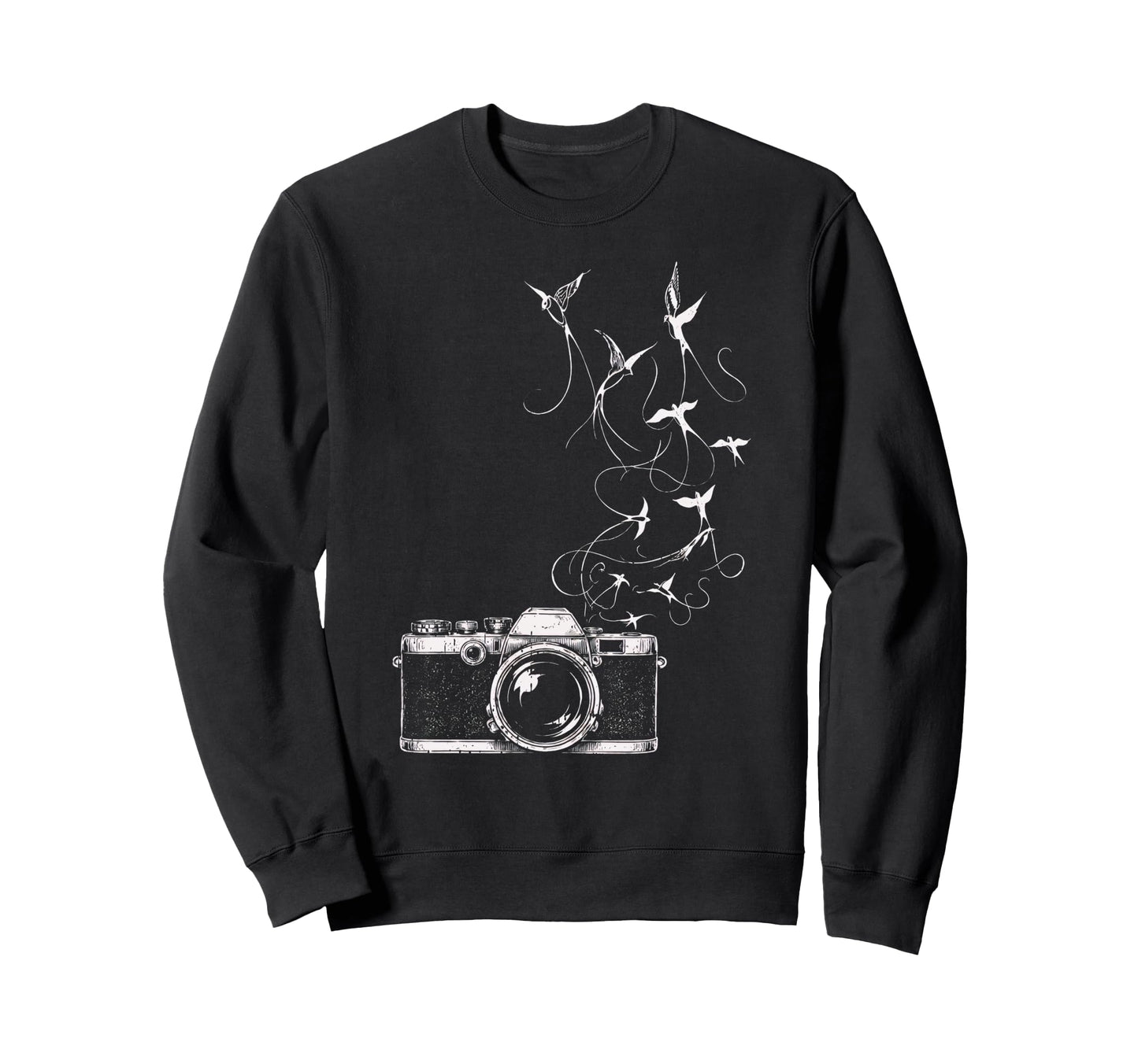 Photographer Camera Photography Sweatshirt - Minimalist Print for Adults - T-Shirt, Sweatshirt, Hoodie