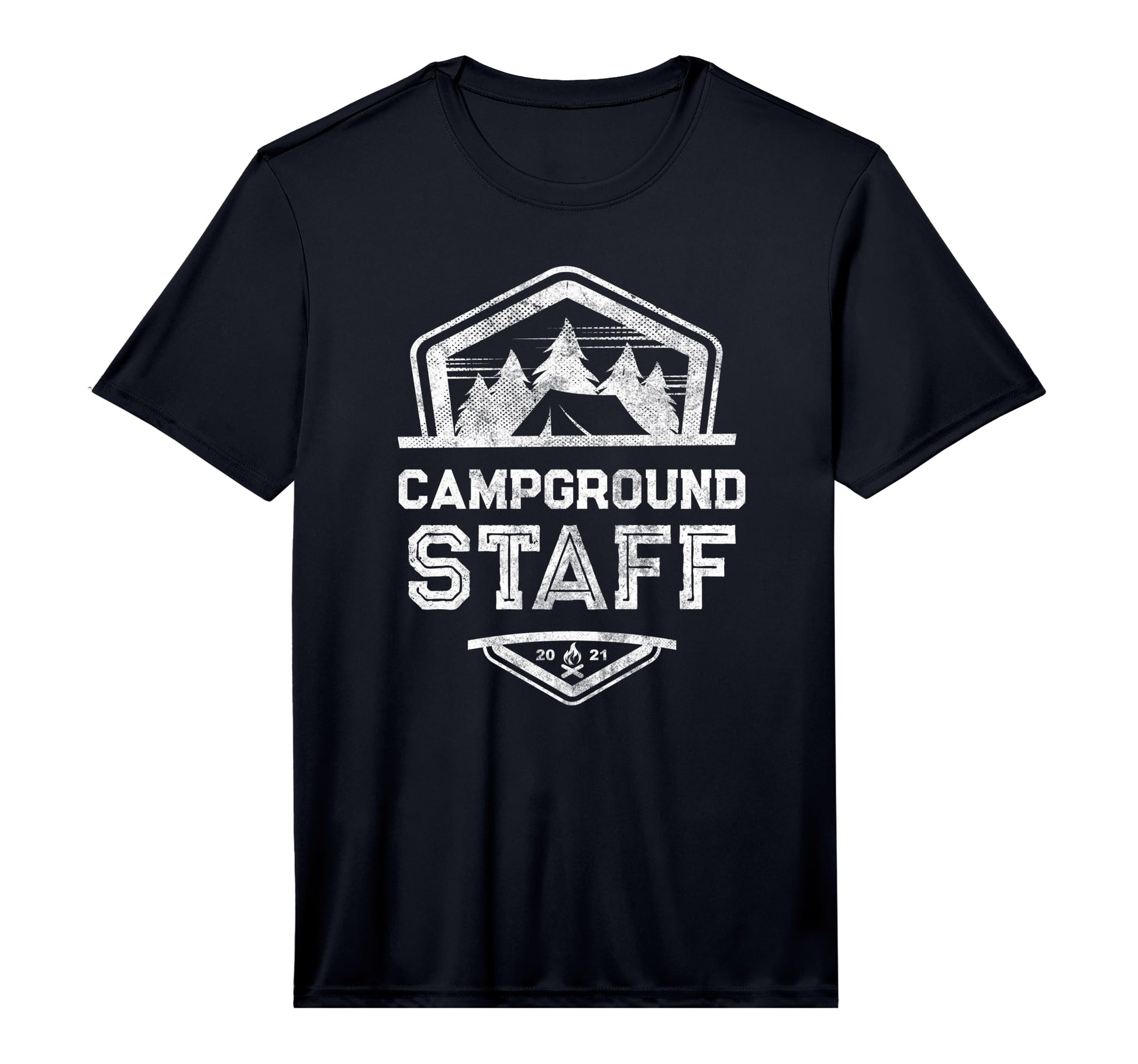 Campground Staff Campsite Host Team Camp T-Shirt - Graphic Print Unisex - T-Shirt, Sweatshirt, Hoodie