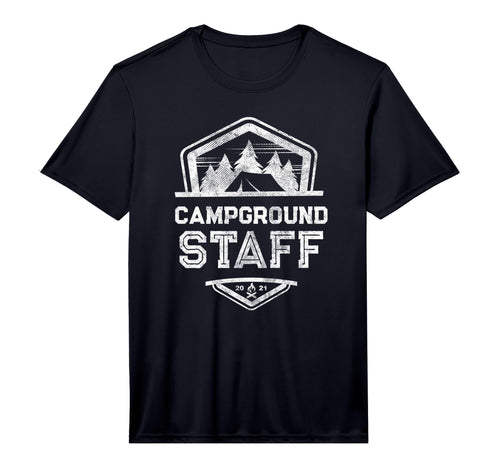 Campground Staff Campsite Host Team Camp T-Shirt - Graphic Print Unisex - T-Shirt, Sweatshirt, Hoodie