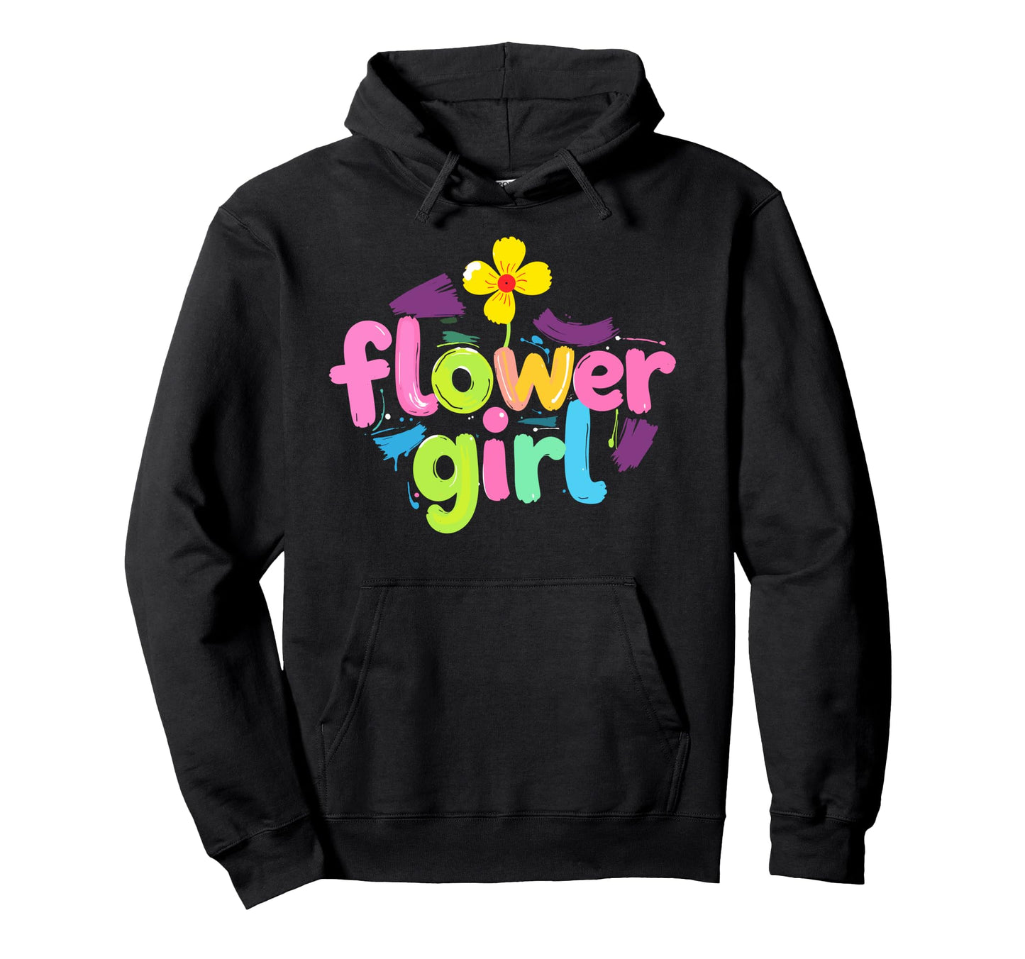 Flower Groovy 70S Boho Wedding Hoodie - Unique Graphic for Adults - T-Shirt, Sweatshirt, Hoodie