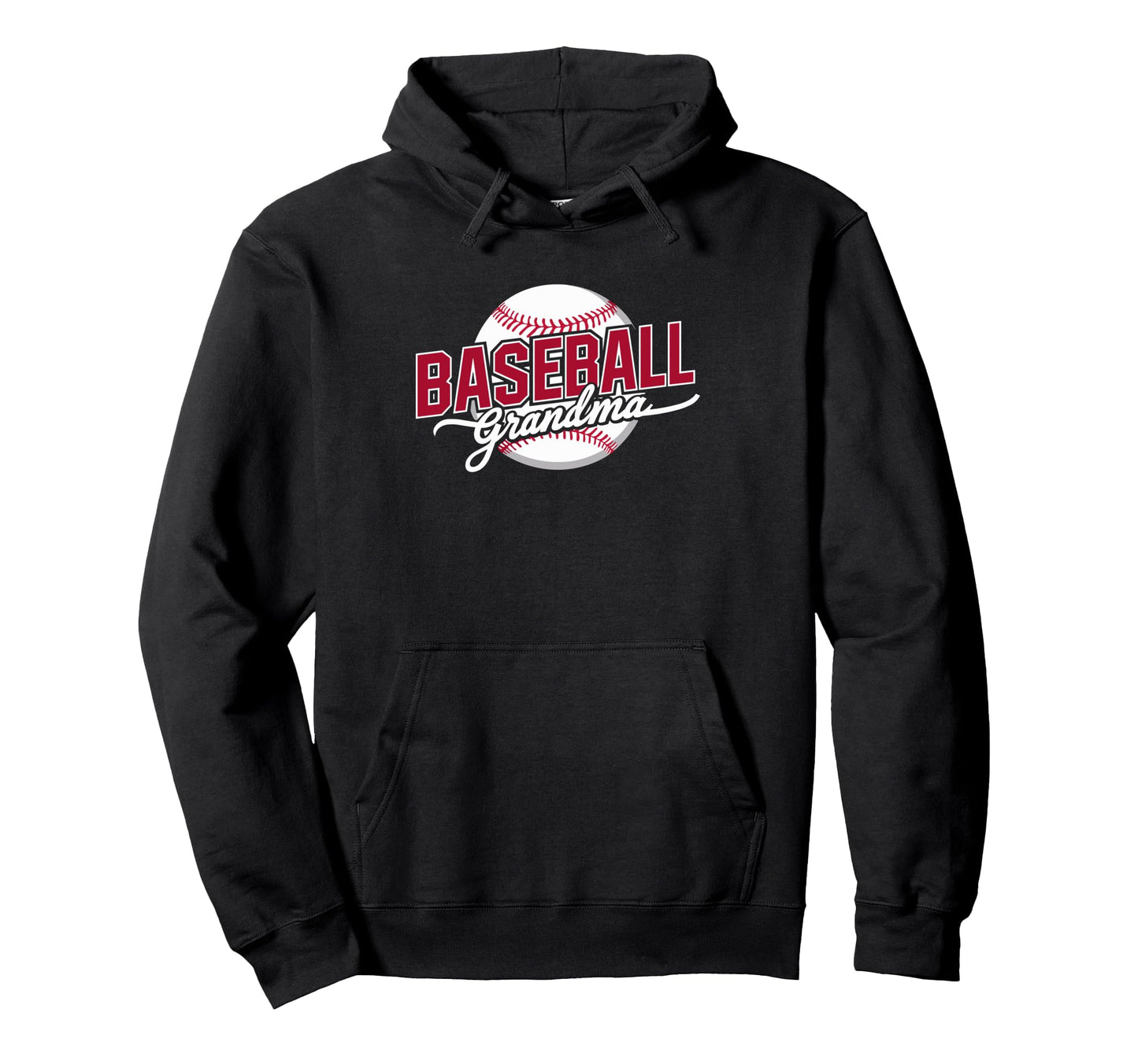 Baseball Grandma Hoodie - Custom Art Print for Adults - T-Shirt, Sweatshirt, Hoodie