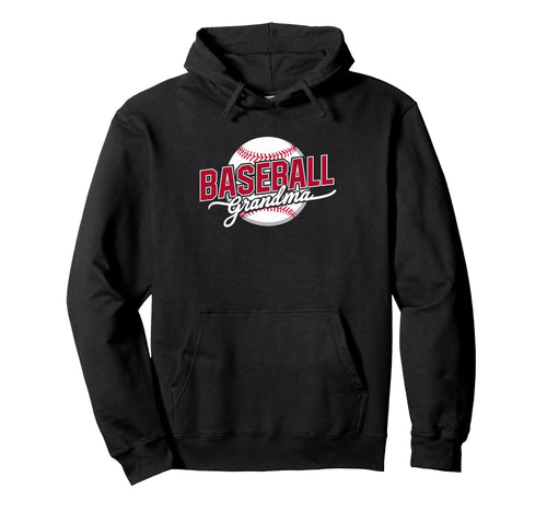 Baseball Grandma Hoodie - Custom Art Print for Adults - T-Shirt, Sweatshirt, Hoodie