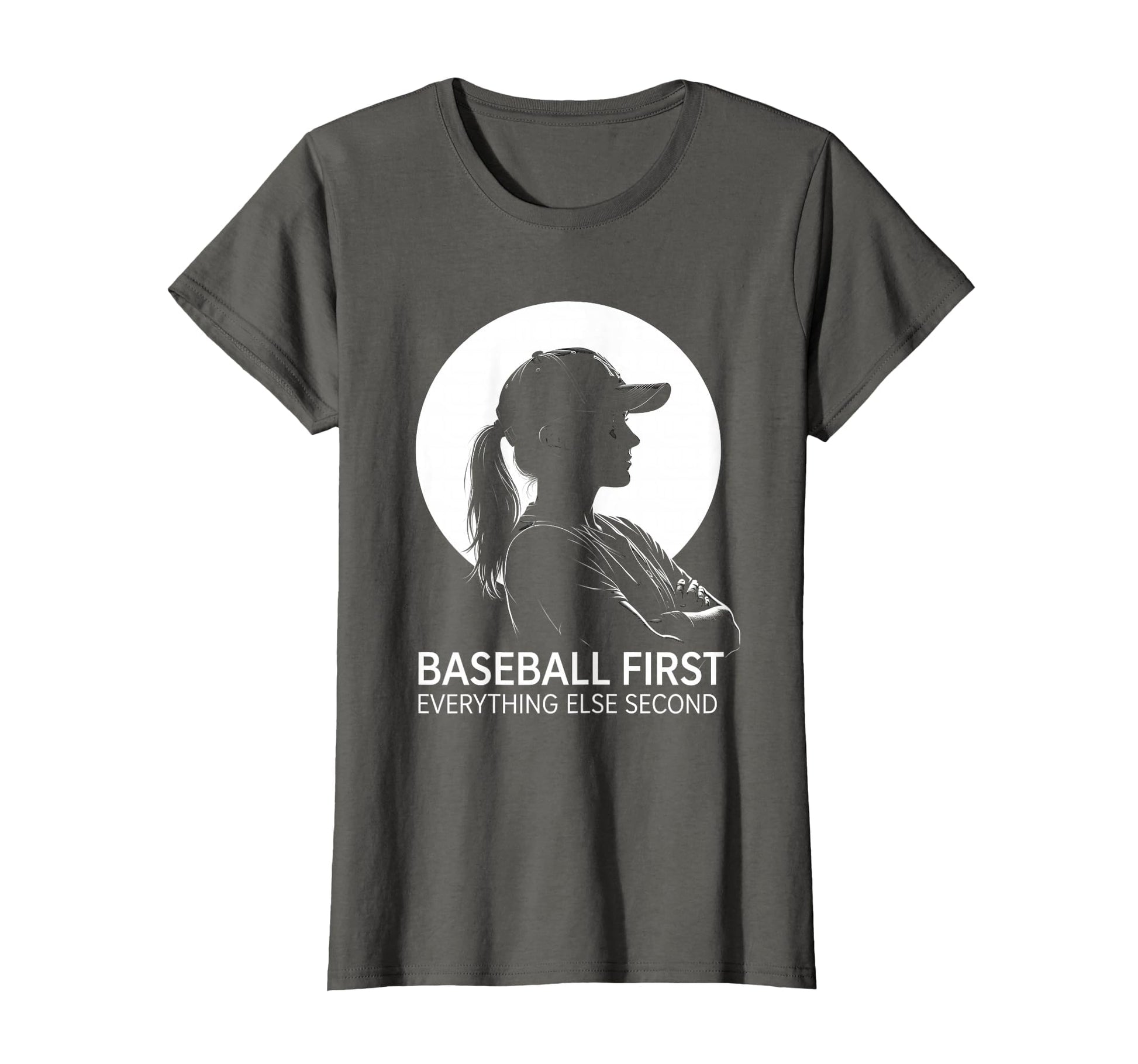 Baseball First Everything Else T-Shirt - Custom Art Print for Adults - T-Shirt, Sweatshirt, Hoodie