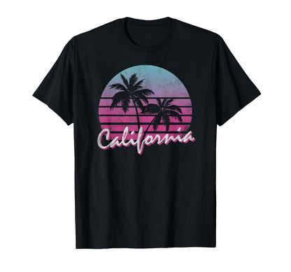 70S 80S Throwback Surf California T-Shirt - Casual Everyday Wear for Adults - T-Shirt, Sweatshirt, Hoodie