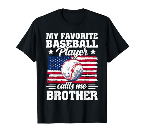 My Favorite Baseball Player Calls Me T-Shirt - Graphic Print for Adults - T-Shirt, Sweatshirt, Hoodie