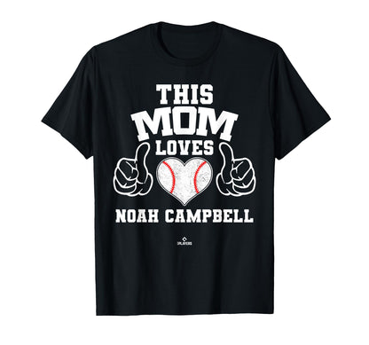 This Mom Loves Noah Campbell Prospect T-Shirt - Streetwear Style Men Women - T-Shirt, Sweatshirt, Hoodie