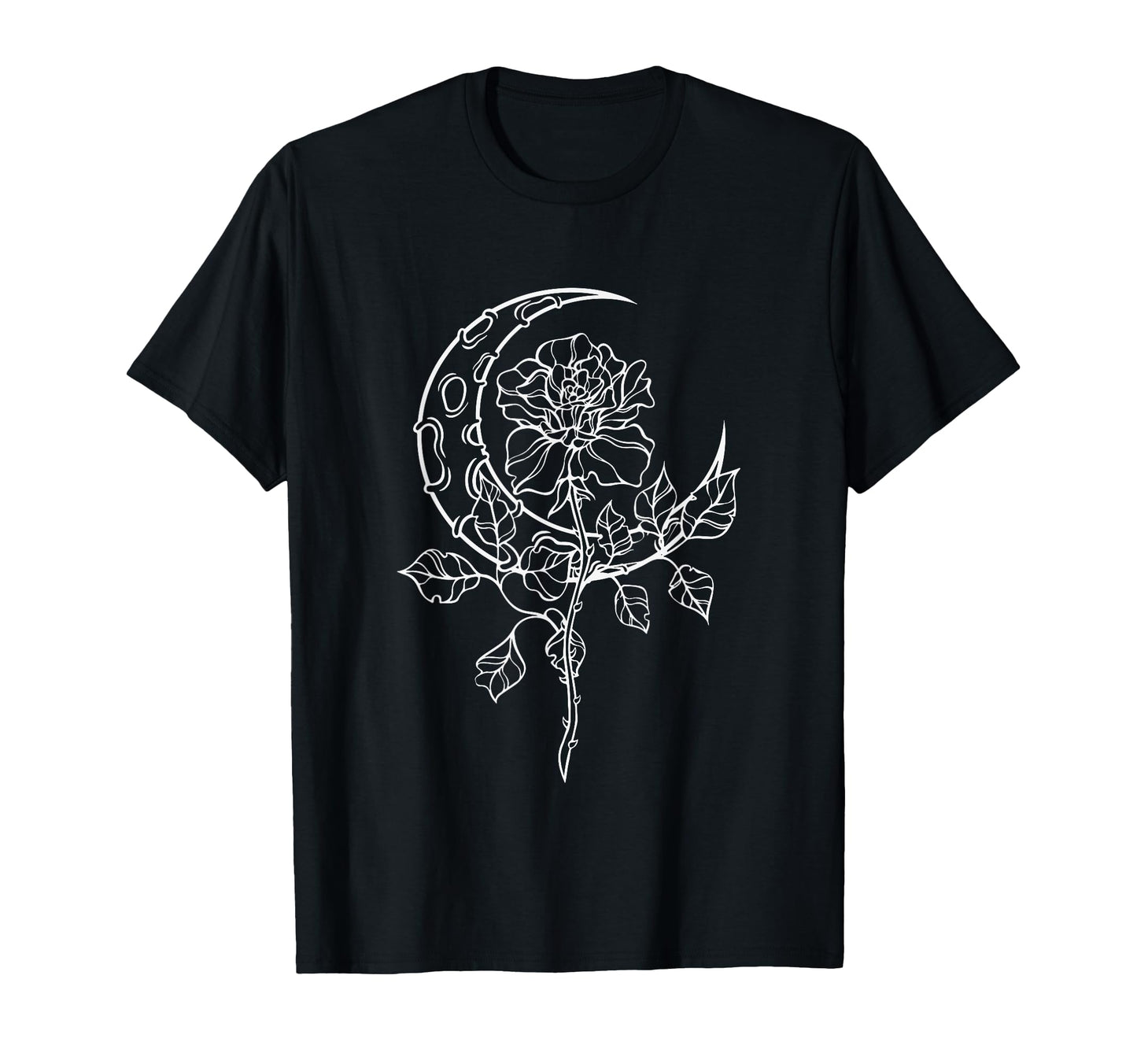 Goth Y2K Emo Alt Fairy Grunge Flower Rose T-Shirt - Novelty Apparel Unisex - T-Shirt, Sweatshirt, Hoodie