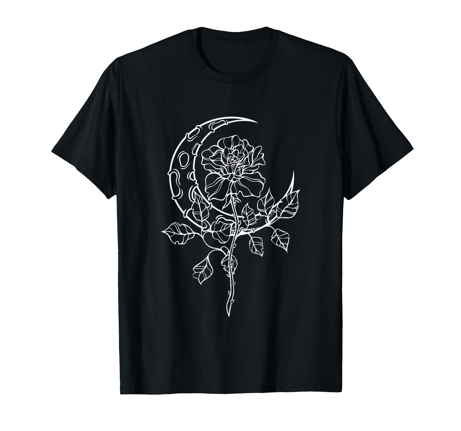 Goth Y2K Emo Alt Fairy Grunge Flower Rose T-Shirt - Novelty Apparel Unisex - T-Shirt, Sweatshirt, Hoodie