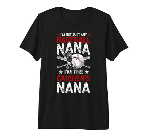 Im Baseball Catcher Nana Baseball T-Shirt - Streetwear Style for Adults - T-Shirt, Sweatshirt, Hoodie