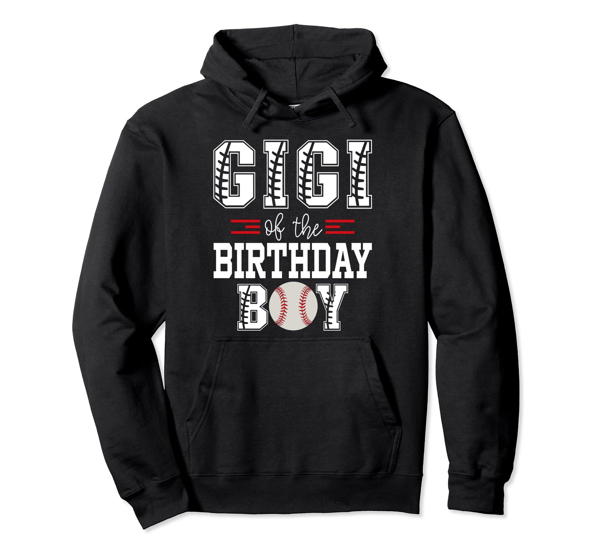 Gigi Birthday Baseball Lover First Hoodie - Minimalist Print Unisex - T-Shirt, Sweatshirt, Hoodie