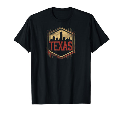 Texas Grit 90S Grunge Urbandecay Mens T-Shirt - Graphic Print for Adults - T-Shirt, Sweatshirt, Hoodie