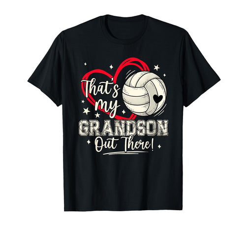 Thats My Grandson Out There Baseball T-Shirt - Minimalist Print Men Women - T-Shirt, Sweatshirt, Hoodie