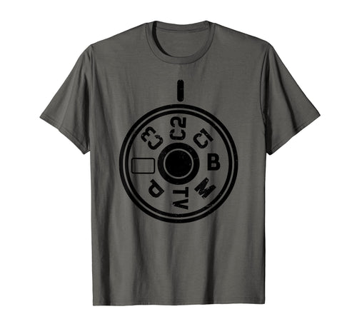 Camera Mode Photography Funny Photographer T-Shirt - Unique Graphic Unisex - T-Shirt, Sweatshirt, Hoodie