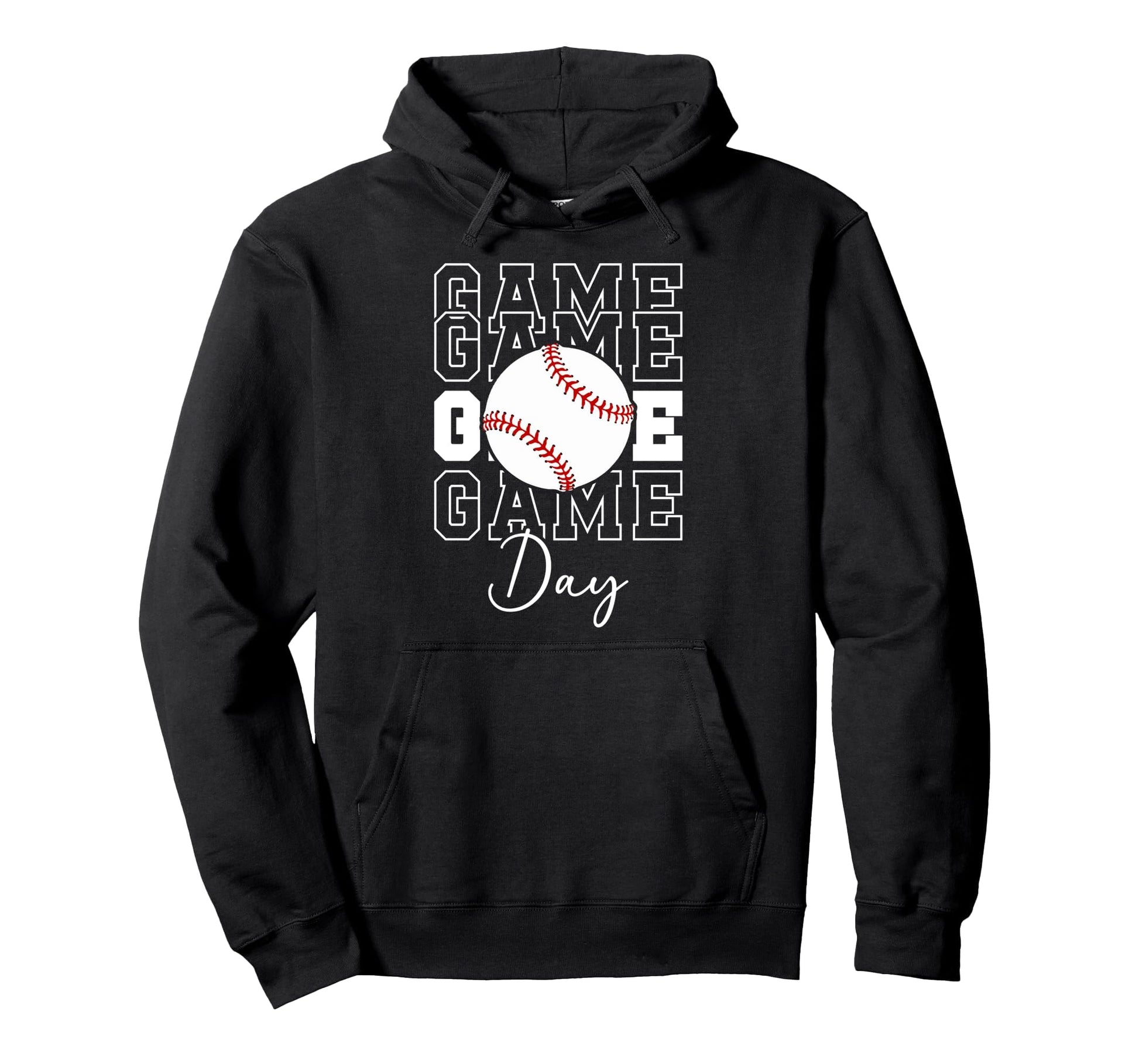 Game Day Baseball Funny Baseball Game Day Hoodie - Unique Graphic Men Women - T-Shirt, Sweatshirt, Hoodie