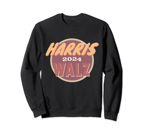 2024 Vote Harris Walz Boho Gift Sweatshirt - Fun Novelty Design Unisex - T-Shirt, Sweatshirt, Hoodie