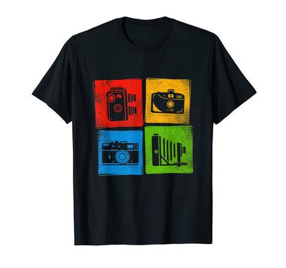 Analog Photography Camera Gear Film T-Shirt - Aesthetic Graphic for Adults - T-Shirt, Sweatshirt, Hoodie