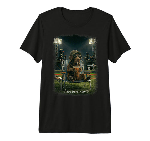 Labrador Retriever Ballfield Baseball T-Shirt - Trendy Graphic Unisex - T-Shirt, Sweatshirt, Hoodie