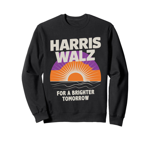 Harris Walz 2024 Boho Sunrise Sweatshirt - Aesthetic Graphic Men Women - T-Shirt, Sweatshirt, Hoodie
