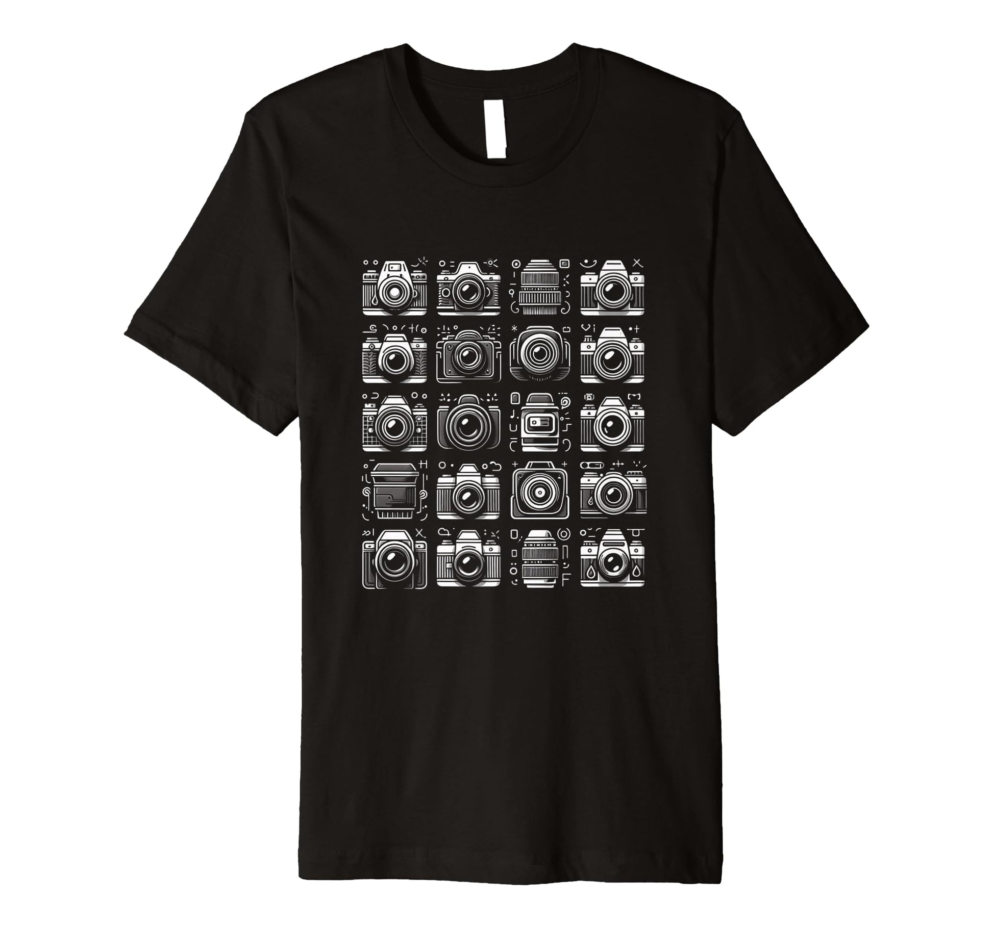 Funny Camera T-Shirt - Graphic Print Unisex - T-Shirt, Sweatshirt, Hoodie