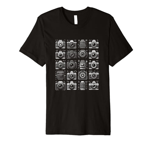 Funny Camera T-Shirt - Graphic Print Unisex - T-Shirt, Sweatshirt, Hoodie