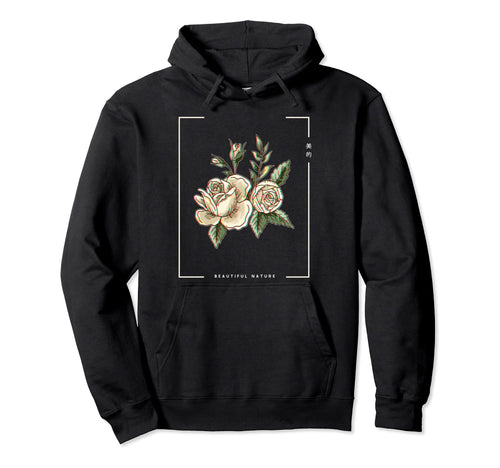 Japanese Aesthetic Vaporwave Nature Hoodie - Minimalist Print Unisex - T-Shirt, Sweatshirt, Hoodie
