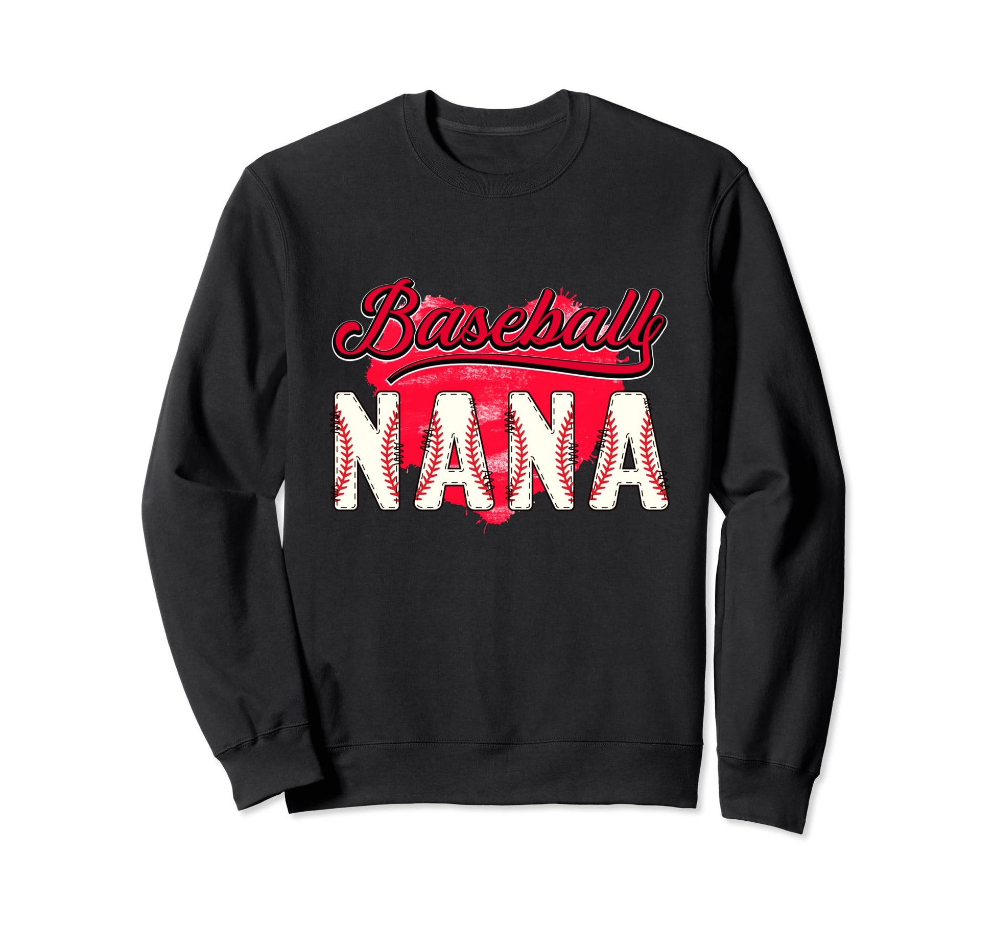 Baseball Nana Grandma Grandson Sweatshirt - Minimalist Print Men Women - T-Shirt, Sweatshirt, Hoodie