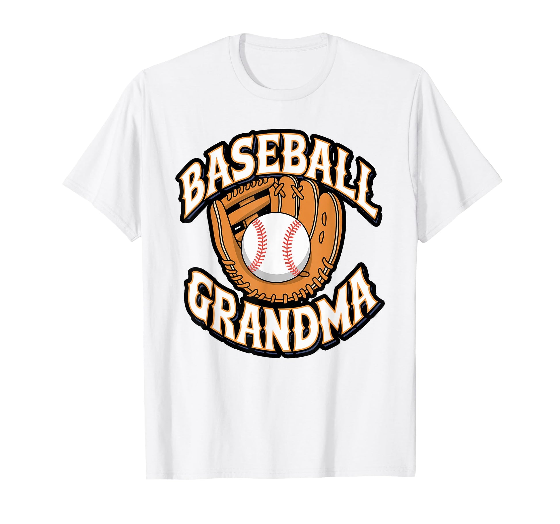 Proud Baseball Grandma Heart T-Shirt - Minimalist Print Unisex - T-Shirt, Sweatshirt, Hoodie